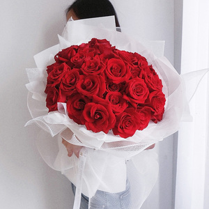 挚爱-33朵玫瑰红玫瑰 七夕鲜花预定 表白花束